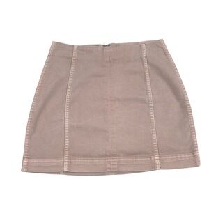 Wild Fable Short Skirt Womens Size 4 A-Line Mauve Pink Casual‎ Chic Modern